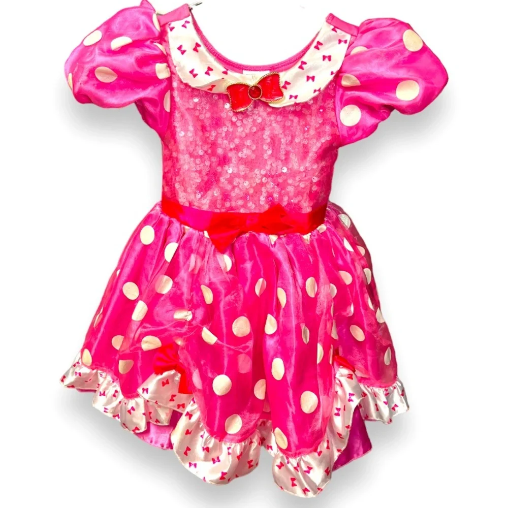 Disney mini mouse pink costume dress size 4 - Picture 2 of 5